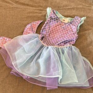 H&M Kids Mermaid Dress - Purple and Light Blue